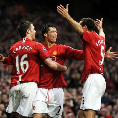 carrick ronaldo & ferdinand